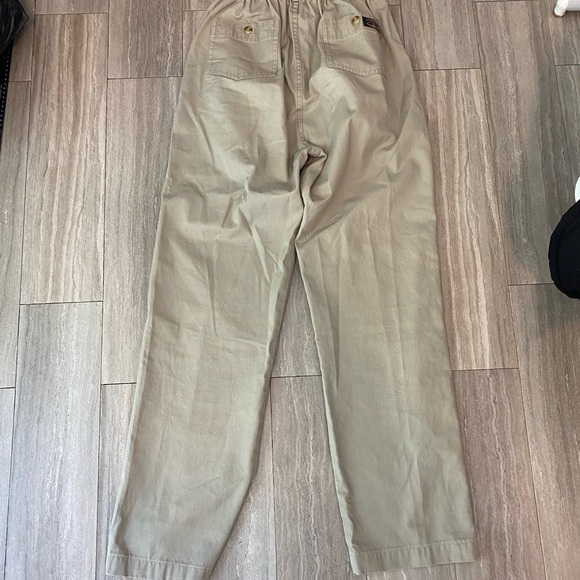 CREEKWOOD Mens DUCKS Elastic Waist Pants Khaki Tan 38 Tall - Picture 7 of 8